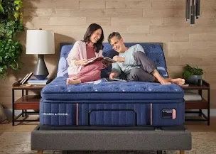 Mattress Stearns And Foster Pillow Top Plush Queen Size Brand New