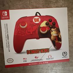 PowerA Xbox Enhanced Wired Controller - Nintendo Switch - DONKEY KONG FLEX - NEW