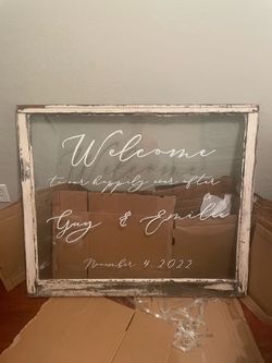 Window for wedding reception