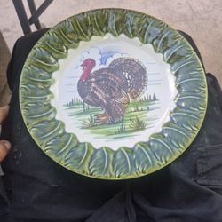 Vintage  Thanksgiving  Plate