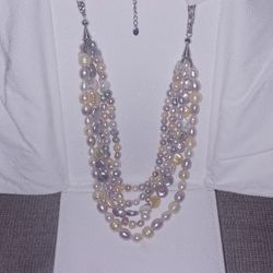 Columbian Emeralds International Multi-Strand Pearl Necklace 