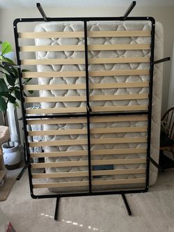 Bed Frame Slatted Base - Full