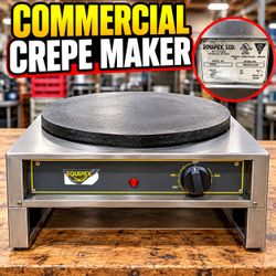 Equipex 400E Commercial Crepe Maker – 220V – Excellent Working Condition