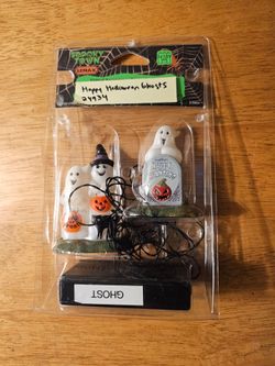 Halloween Lemax Spooky Own Happy Halloween Ghosts #24934