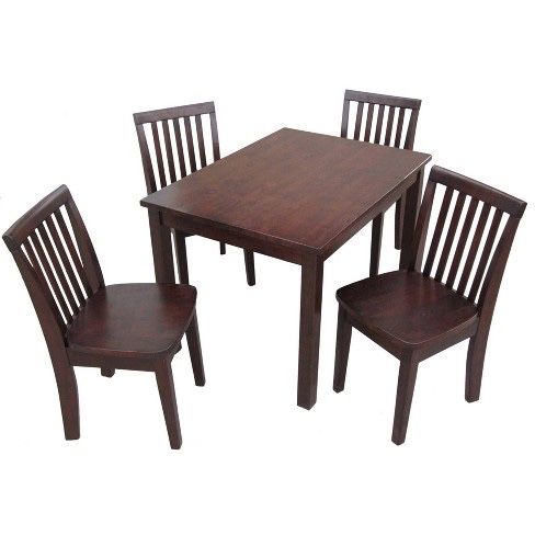 Brand new in box hardwood table and chair sets