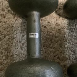 Cast Iron Dumbbells 