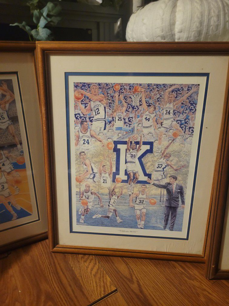 Vintage Authentic Kentucky Basketball Ball Pictures 