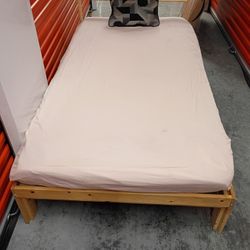 Twin Bed With Mattress 