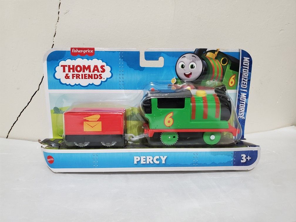 Thomas & Friends Motorized Thomas & Percy Battery-Powered Engine Train 1(contact info removed)5