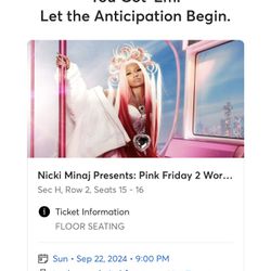 Nicki Minaj Tickets 2