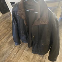 Charles Klein Leather Jacket. Mens. (L) $15