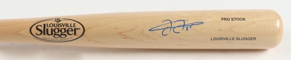 Frank Thomas Signed And Authenticated Baseball Bat.