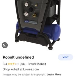 KOBALT 2 Gallon Electric Air Compressor 