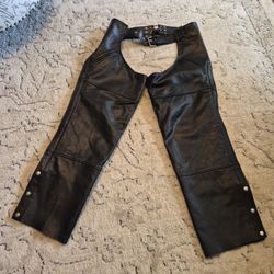 Leather Riding Chaps