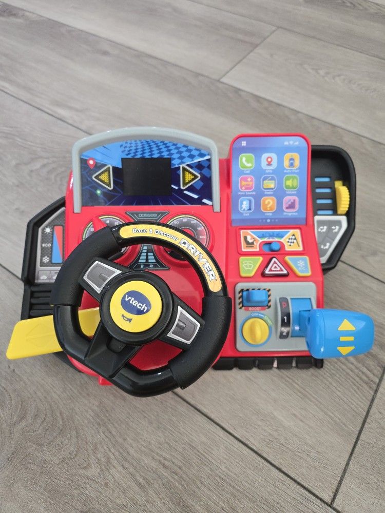 VTech Race & Discover Driver Game Toy