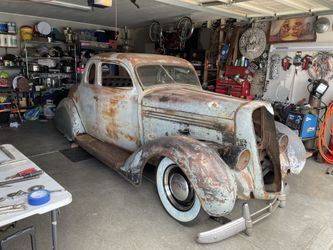 1936 Plymouth 5 Window Coupe