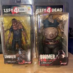 Left 4 Dead Boomer and Smoker Action Figures Neca 2012