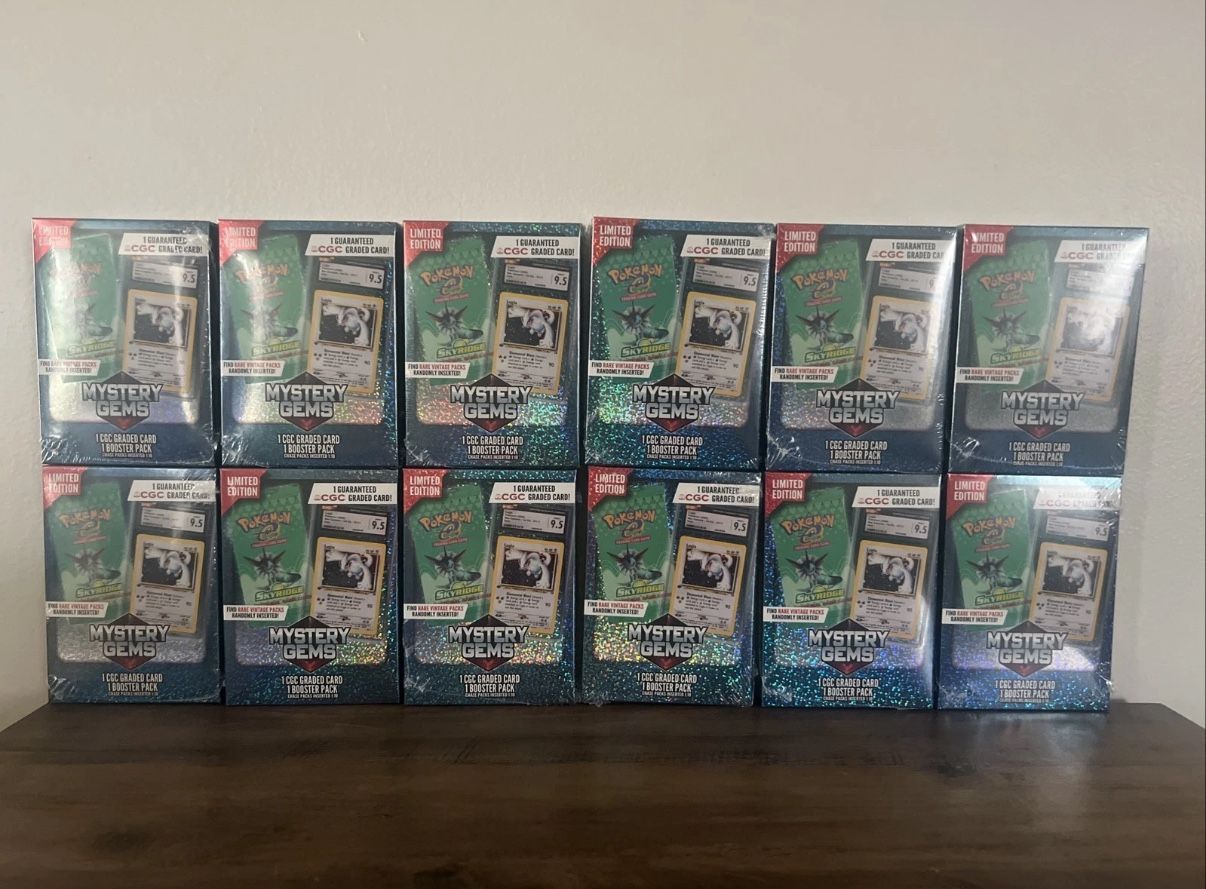 mystery gems cgc graded card Amazon.com: Pokemon Mystery Gems main image 1