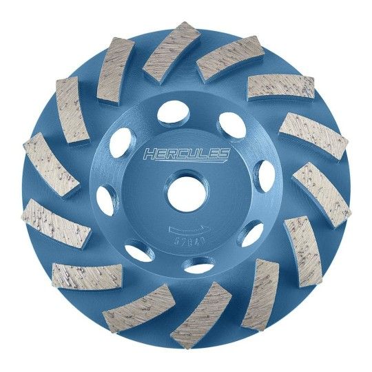 HERCULES 4-1/2 in. Diamond Segmented Turbo Cup Wheel