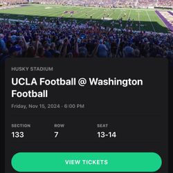 UW Huskies vs UCLA Bruins Nov 15