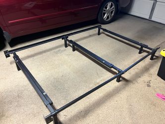King size metal bed frame