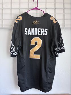 Nike Men’s L Shadduer Sanders jersey CU buffs
