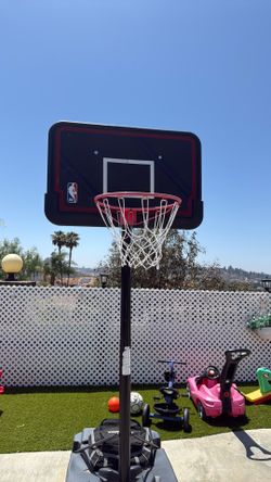 Outdoor basketball hoops