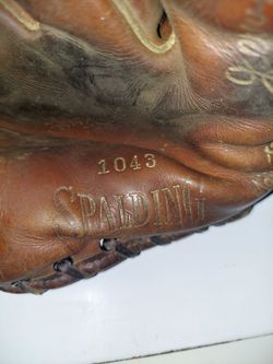 Vintage baseball gloves