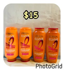 L’Oréal Paris Elvive Bundle, $15 for all‼️