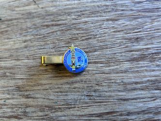 Vintage 1967 state of Alaska tie clip