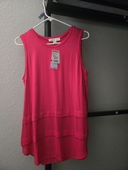 Womens Michael Kors Tank Top Size L NWT
