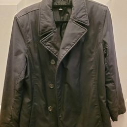 Womens Black Water Repellent Jacket