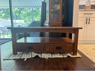sturdy coffee table with storage
