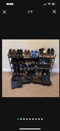 Boy shoes some with tags size 2 to 5 1/2
