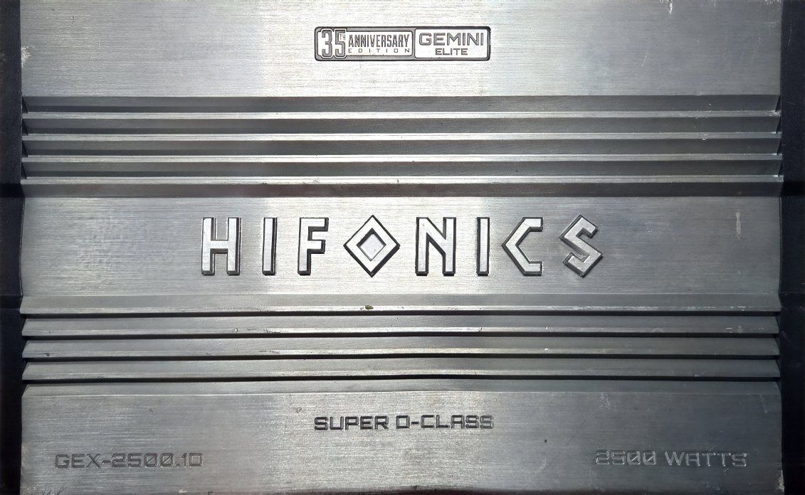 Hifonics GEX 2500.1 35th Anniversary Edition Amp