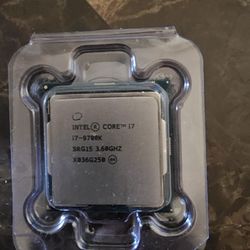 Cpu Intel i7-9700k