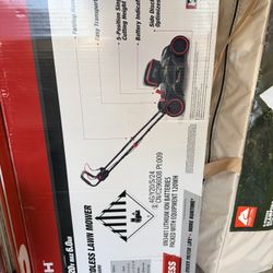 Brand New Cordless Electric Lawnmower