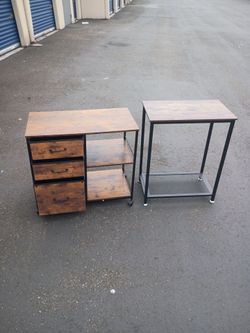 New3 piece desk & drawer