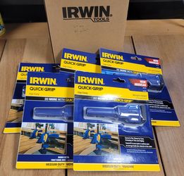 NEW 5 Pack- IRWIN 150236, QUICK-GRIP Edge Clamp for Medium-Duty Clamps Clamping Solutions