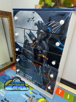 Batman five drawer dresser new chest cajonera mueble nuevo