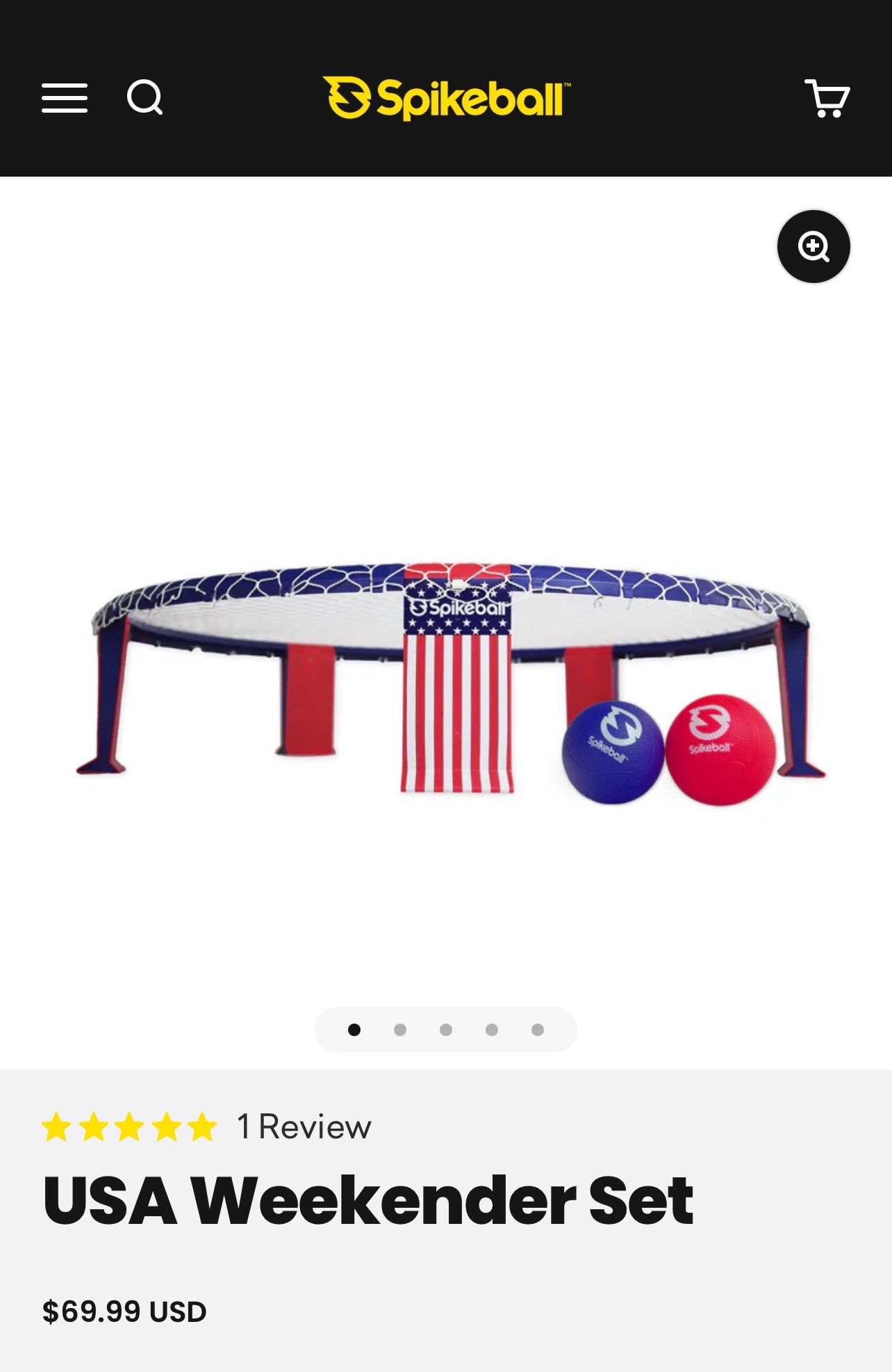 LIMITED EDITION Spikeball Set New In Box