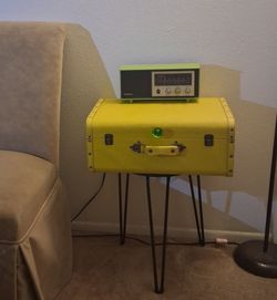 Art Deco Suitcase End table