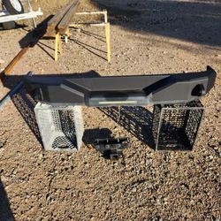 Jeep Rear Bumper And Receiver Hitch