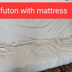 Metal Frame Futon Bed Couch Sofa