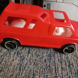Vintage Gay Toys Ted Plastic Van