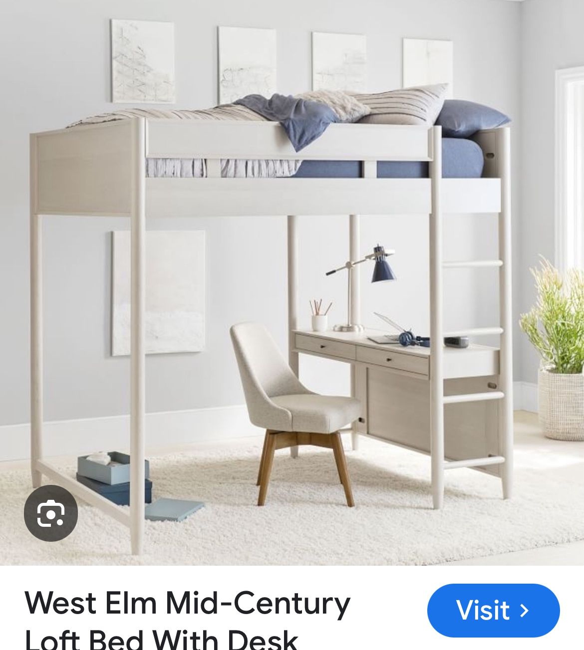 West Elm Mid- Century Full Loft