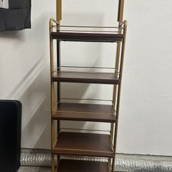 Metal And Wood Shelving / Display