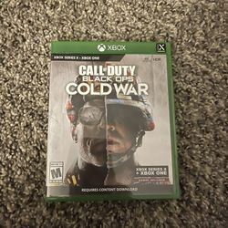 Xbox Series X Game Call Of Duty: Cold War