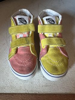 SpongeBob Vans Size 1.5 Kids