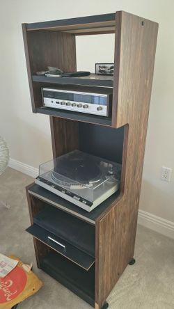 Vintage stereo furniture